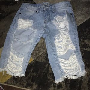 Jean shorts